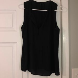 Black tank blouse